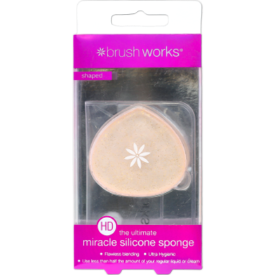 Brushworks HD Miracle Silicone Shaped Sponge image