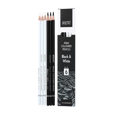 Brustro Artist Black and White Charcol Pencil image