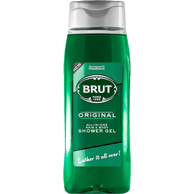 Brut Paris All-In-One Hair and Body Shower Gel 500 ml image