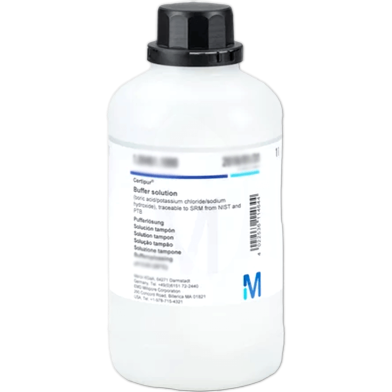Buffer Solution Ph 4.00 Merck 1Ltr image