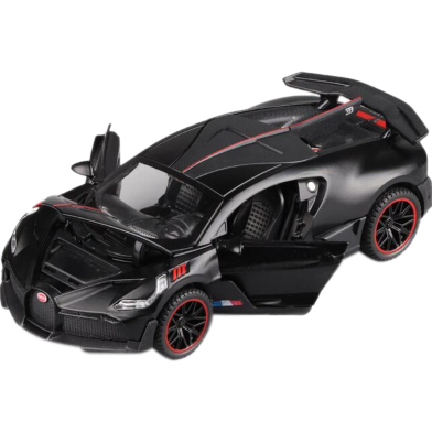 Bugatti Divo Diecast Alloy Car 1:32 Vehicles Metal Car Model Car Sound Light Toys For Gift image