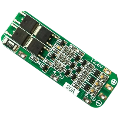 Bundle Of 3S BMS 20A Li Ion Lithium Battery 3x18650 Charger PCB BMS Protection Board Module 5 Pcs image