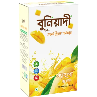 Buniyadi Soft Drink Powder- Mango-250gm image