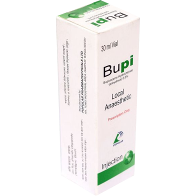 Bupi 0.5 Percent Injection 30 ml Vial image