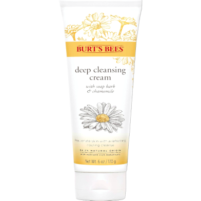 Burt S Bees Soap Bark And Chamomile Deep Cleansing Cream 170gm image
