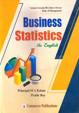 Business Statistics In English Honors - 3rd Year