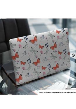 DDecorator Butterfly Pattern Seamless Design Laptop Sticker image