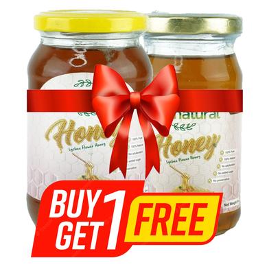 Just Natural Lychee Flower Honey (লিচু ফুলের মধু) - 500 gm (BUY 1 GET 1 Lychee Honey FREE - 100 gm) image