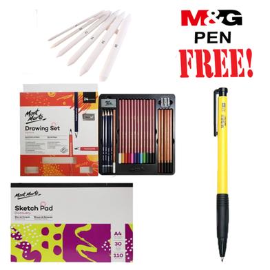 Buy 1 The Sketch Combo Set Get 1 M and G Pen Free image