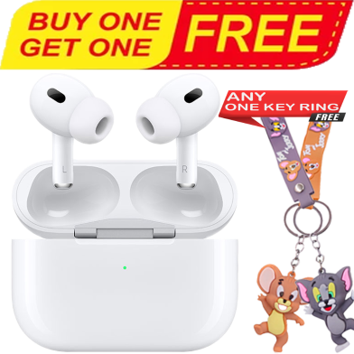 Buy AirPods Pro (2nd Generation) Dubai With Tom and Jerry Random Key Ring (Any One) FREE image