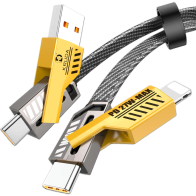 CASIFY CU05 65W 4 in 1 65W Fast Charging Cable image