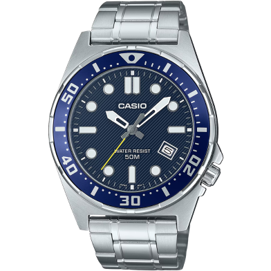 CASIO MTD-135D-2AV Blue Dial Men’s Watch image