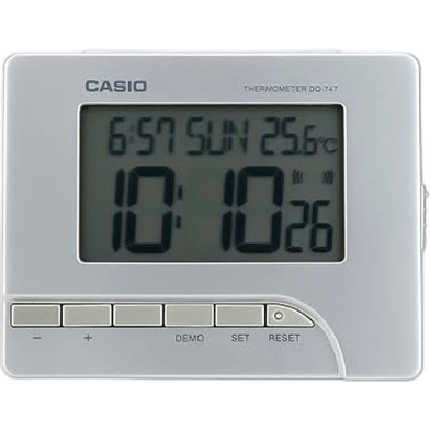 CASIO DQ-747-8DF Quartz Alarm Digital Clock image