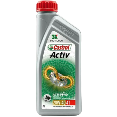 CASTROL ACTIV 4T 20W-50 MINERAL 1L image