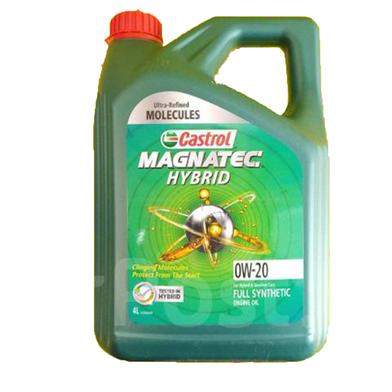Castrol MAGNATEC HYBRID 0W-20 4L ×2 CASTROL Magnetic Hybrid 0W-20 Full Synthetic 4L : Castrol
