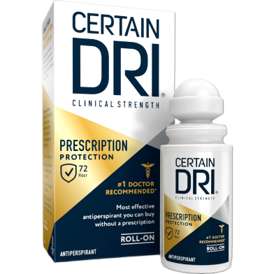 CERTAIN DRI Clinical Antiperspirant Roll On 72 Hour Protection Fragrance Free image
