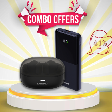 CHARG CP-10 10000 mAh 22.5W Power Bank and Nextbuds ANC ENC TWS (COMBO OFFER) image