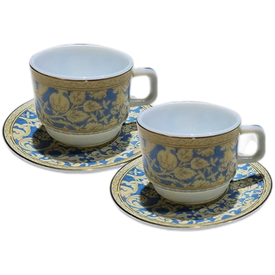 CHINBULL Cup And Saucer (2 Plus 2) = 4 Pcs Set image