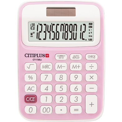 CITIPLUS Check And Correct Series Electronic Calculator image