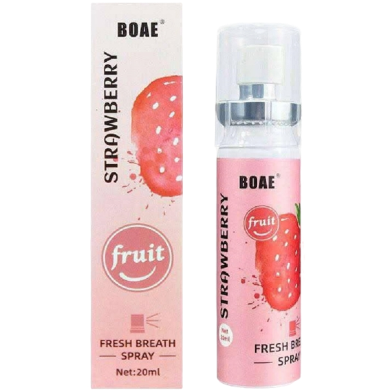 CUIJU Oral Fresh Spray Fruit Breath Instant Fresh Refresher 20 ml - Strawberry image