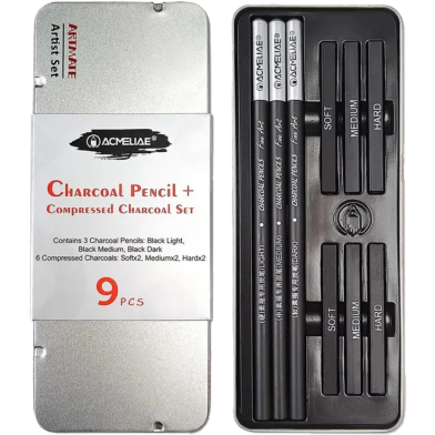 C-0009- Acmeliae Compressed Charcoal Pencil image