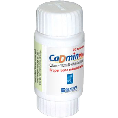 Cadmin Plus 30's Pack Tablet image