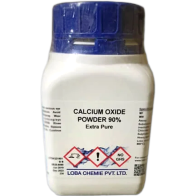 Calcium Oxide Powder 90 Percent Extra Pure Loba India image