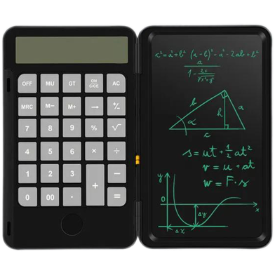 Calculator With NotePad Writing Table 6.5 Inch image