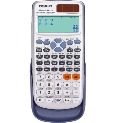 Calculators OS-991ES PLUS 12 Digit Dual Power Natural Display School Scientific Calculator 417 Functions image