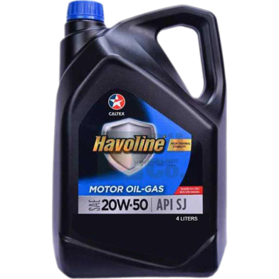Caltex Havoline Gas 20W-50 Mineral 4L image