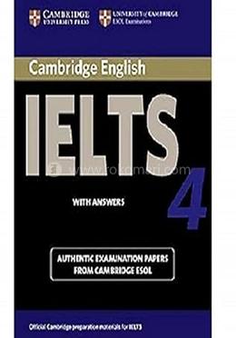 Cambridge IELTS 4 : With Answers With 2 ACDS image