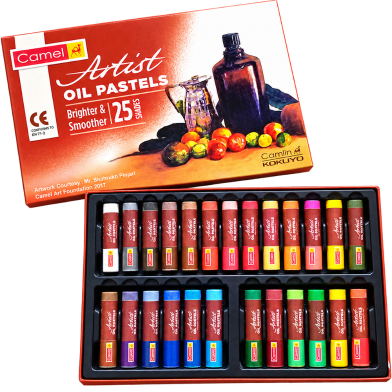 Camel Artist Oil Pastels 25 Shades Box image