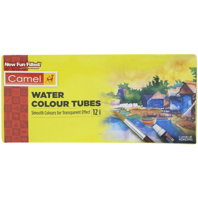 Camel Water Colour Paint 12colors Box for Painting and Drawing image