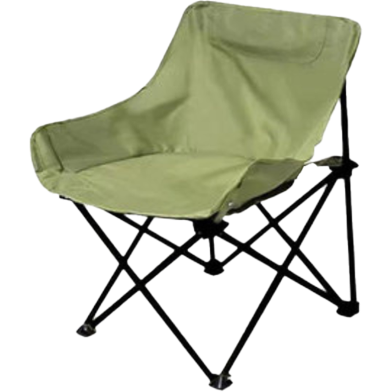 Portable Foldable Camping Chair (Forest Green) image