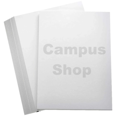 Campus Shop 8\10 inche Cartridge Art Sheets Water color Drawing Paper 20 Pcs image