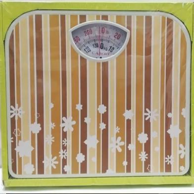 Camry Analog Weight Measuring Scale for human body up to 130 kg capacity - weight machine (multicolor). image