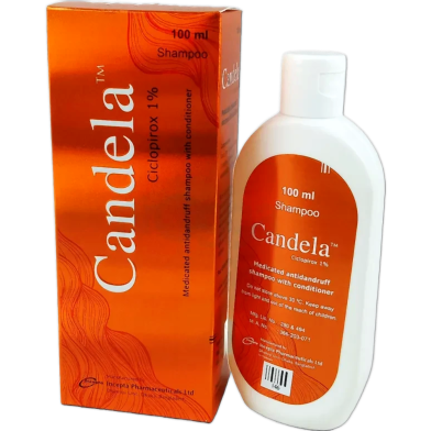 Candela 1 Percent Shampoo 100 ml Bottle image