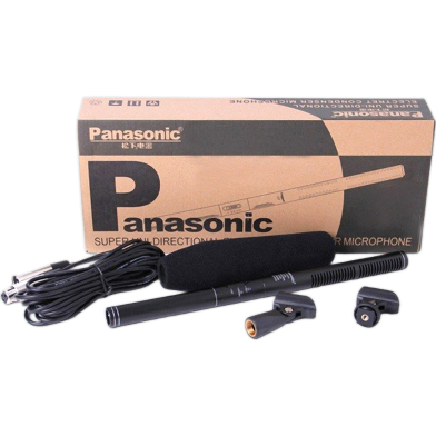 Canon Panasonic Super Uni-Directional Condenser Mono Microphone Boom Mike image