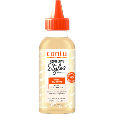 Cantu Protective Styles By Angela Daily Oil Drops With Tea Tree Oil 59ml image