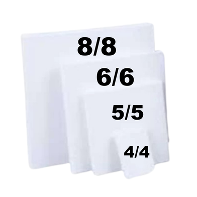 Canvas Combo Package, Combo 4 Pcs Canvas For Painting(4/4,5/5,6/6,8/8) image