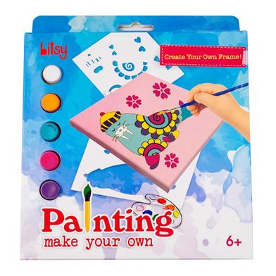 Bitsy Canvas Stencil Paint Set (Sea Lion) image