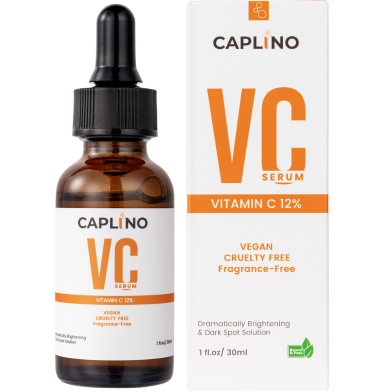 Caplino Vitamin C Serum 12 Percent Brightening And Dark Spot Solution Dash 30ml image