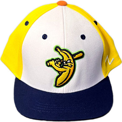 Capon Baseballism X Savannah Bananas Rally Hat ( Kids Cap Age 6-18 ) Years image