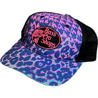 Capon Bass Pro Shops Animal Print Mesh Baseball Cap image