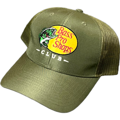 Capon Bass Pro Shops Club Mesh Back Trucker Cap image
