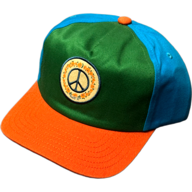 Capon Blooming Peace 5 Panel Cap ( Kids Cap Age 6-18 ) Years image
