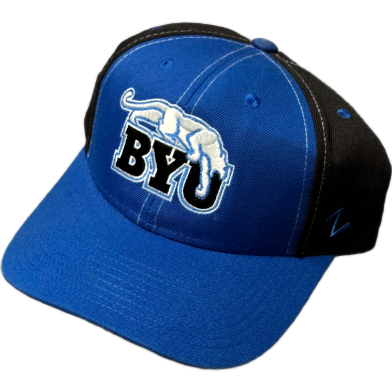 Capon Brigham Young University (BYU) Cougars Snapback Cap ( Kids Cap Age 6-18 ) Years image
