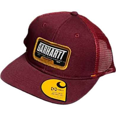 Capon Carhartt Maroon Mesh Patch Cap image