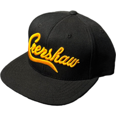 Capon Crenshaw Script Snapback Flat Cap image