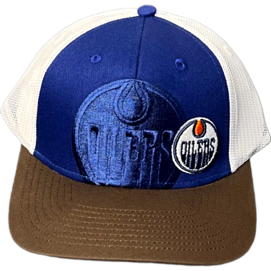 Capon Edmonton Oilers Hat ( Kids Cap Age 6-18 ) Years image